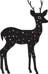 deer silhouette vector