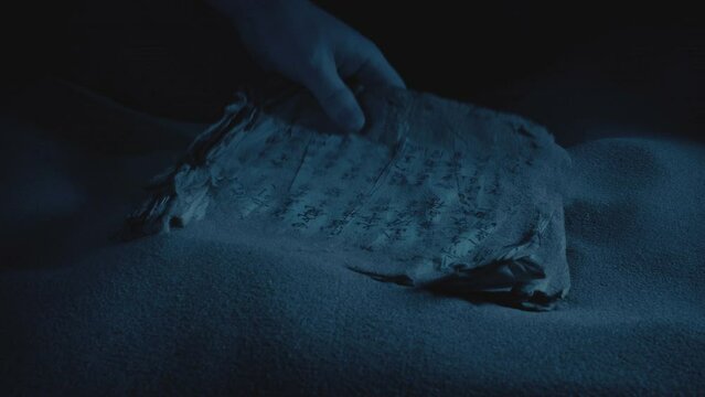 Lost Ancient Chinese Parchment Found In Cave