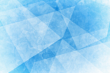 Abstract blue background texture with white triangle shape design, abstract art pattern, business presentation design