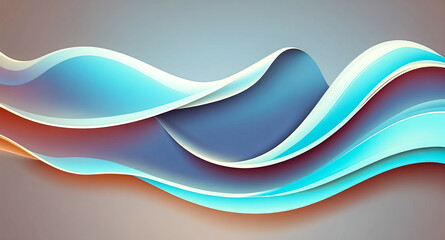 Abstract Curved Background