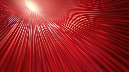 A close-up shot of a bright red and white striped pattern, useful for designs or patterns