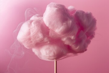 A close-up of cotton floss wound around a stick, often used for crafting or sewing