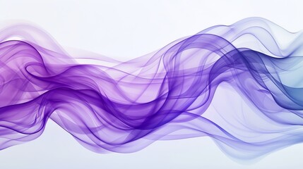 violet and purple splashes under water abstract wavy background