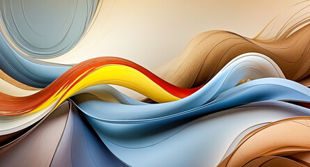 Abstract Swirling Liquid Abstract Design