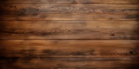 wooden flooring textured background with a brown and wood wall in the foreground