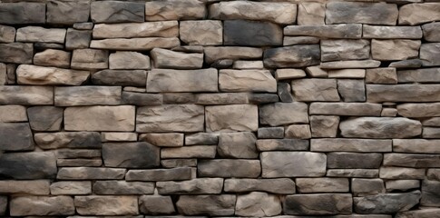 Fototapeta premium stone wall texture seamless pattern featuring large gray rocks and a stone wall