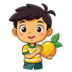 Pineapple Vector Illustration For Child And Baby