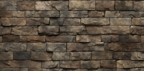freetextures stacked on a stone wall with a large rock in the foreground