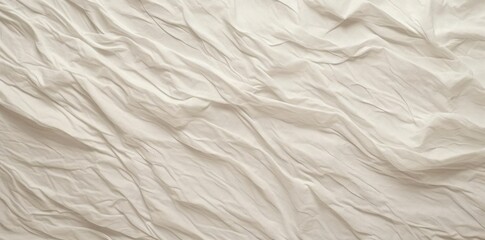 Obraz premium crinkle paper texture on a white sheet