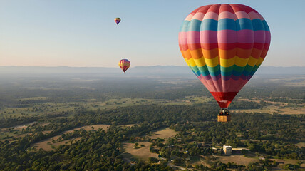 Fototapeta premium Candy colored Hot Air Balloons, Cappadocia Turkey