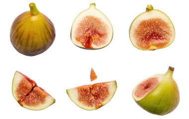 Isolated PNG Fig Fruit, GENERATIVE AI