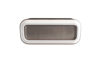 White and Brown Small Speaker