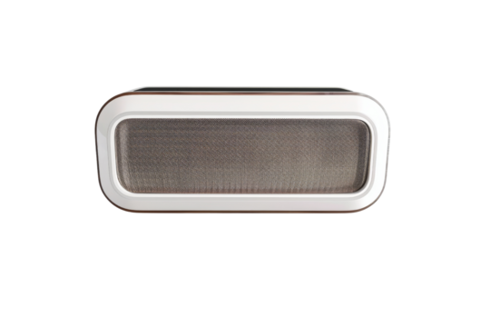 White and Brown Small Speaker