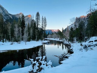 Winter wonderlands Yosemite