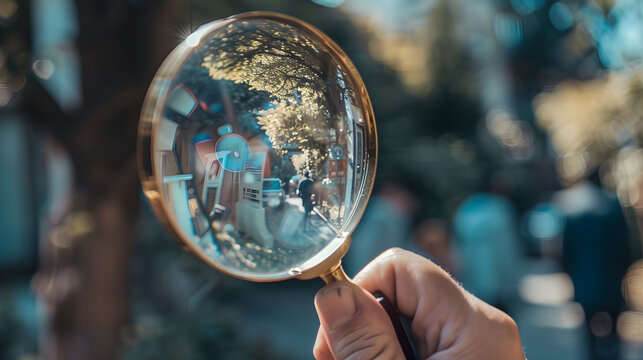 An American-themed scavenger hunt with red, white, and blue clues hidden throughout a park.