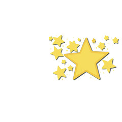 Star cute sticker isolated on transparent background png royalty-free image. Free for use & download.
