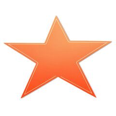 Star cute sticker isolated on transparent background png royalty-free image. Free for use & download.
