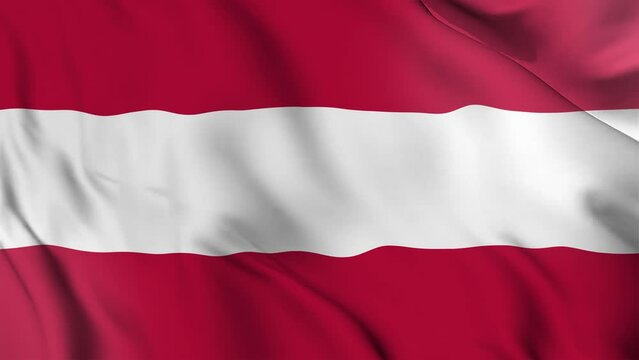 austria shiny realistic 3d background national waving flag