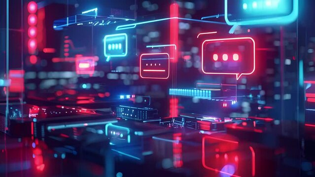 An AIpowered chatbot on social media responds to customer complaints and questions providing solutions and directing customers to the appropriate channels for further assistance.