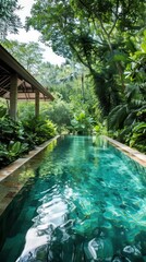 tropical resort