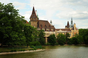 Fototapeta premium A picturesque scene in Budapest, Hungary