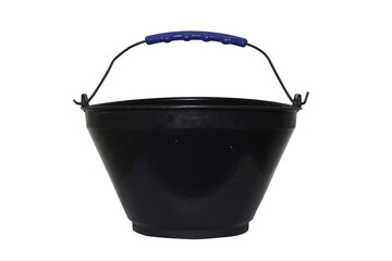 Balde de plástico en fondo transparente I Plastic bucket on transparent background
