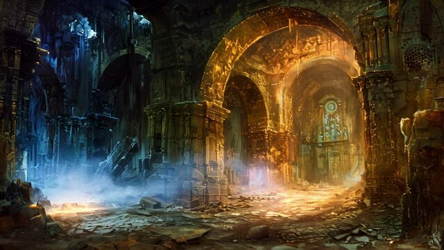 A forbidden catacomb hidden beneath the city where dark matter has seeped through and turned the once peaceful tombs into a treacherous realm of narrow passages and dead ends.