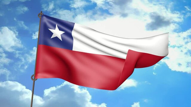 BANDERA CHILE ONDEANDO