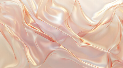 Obraz premium Silk or satin wavy abstract luxury background.