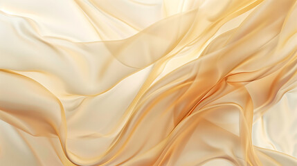 Fototapeta premium Silk or satin wavy abstract luxury background.