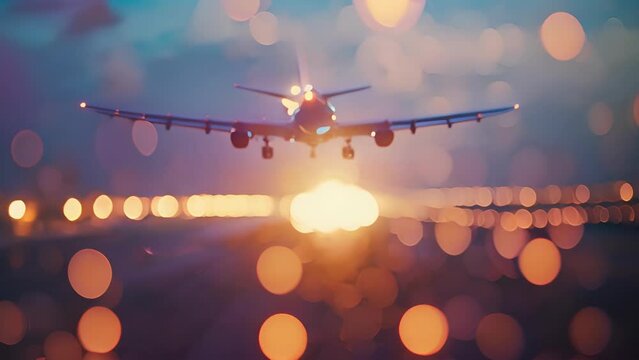 Holographic charts and graphs show fluctuating air traffic levels and patterns throughout the day.