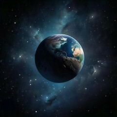 Obraz premium Space Stock Photo, Outer Space, Galaxy, Star - Space, Sky, Astronomy, Generated By Ai.