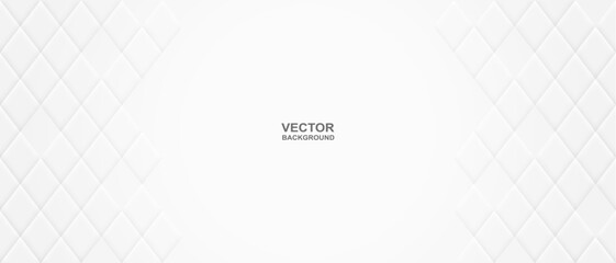 Abstract. Geometric diamond shape square white background. light and shadow .Vector.