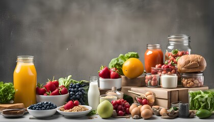 Fruits Vegetables and Juice