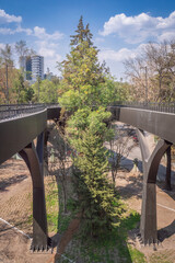 floating causeway in chapultepec