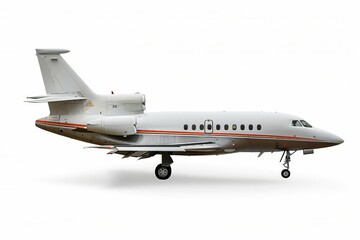 Naklejka premium Airplane isolated on white background