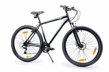 Fototapeta premium Bicycle isolated on white background