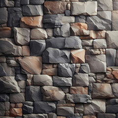 Fototapeta premium Background of stone wall texture photo