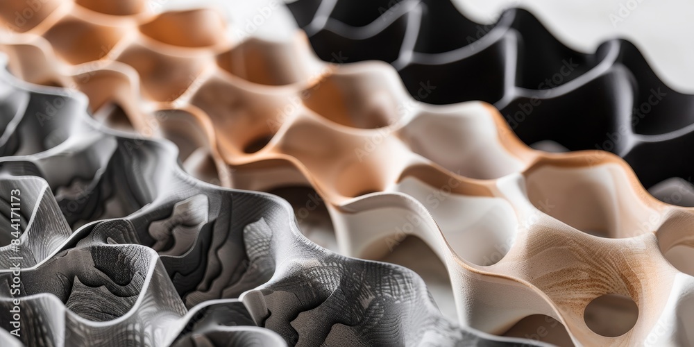 Poster Materials and pattern exploration in product design