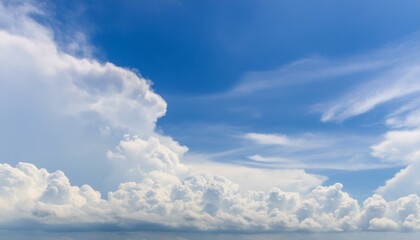 Fototapeta premium 夏のさわやかな青空３