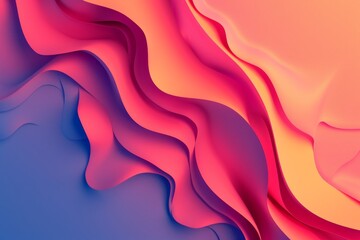 Obraz premium Minimalist modern background showcasing vibrant colors.