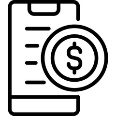 digital money icon