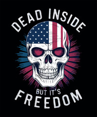 Freedom 4th of July T Shirt Design