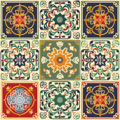 wallpaper, tiles or carpet in a seamless pattern.