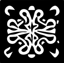 Ethnic Ornament Pattern Icon