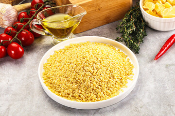 Italian cuisine - dry stelline pasta