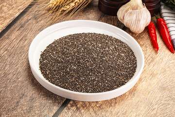 Vegan cuisine - Chia seeds for cooking