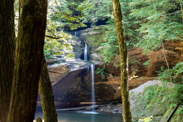 waterfall in the woods
