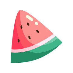 Pineapple fruit illustration isolated flat