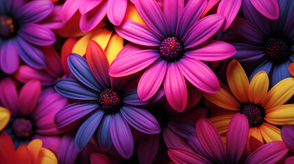 Colorful flower illustration